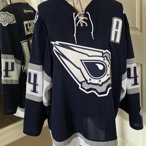 NHL Navy and Gray KOHO Hockey Jersey